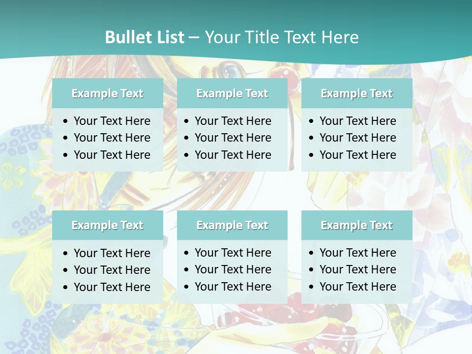 A Woman Eating A Piece Of Cake With Cherries On It PowerPoint Template