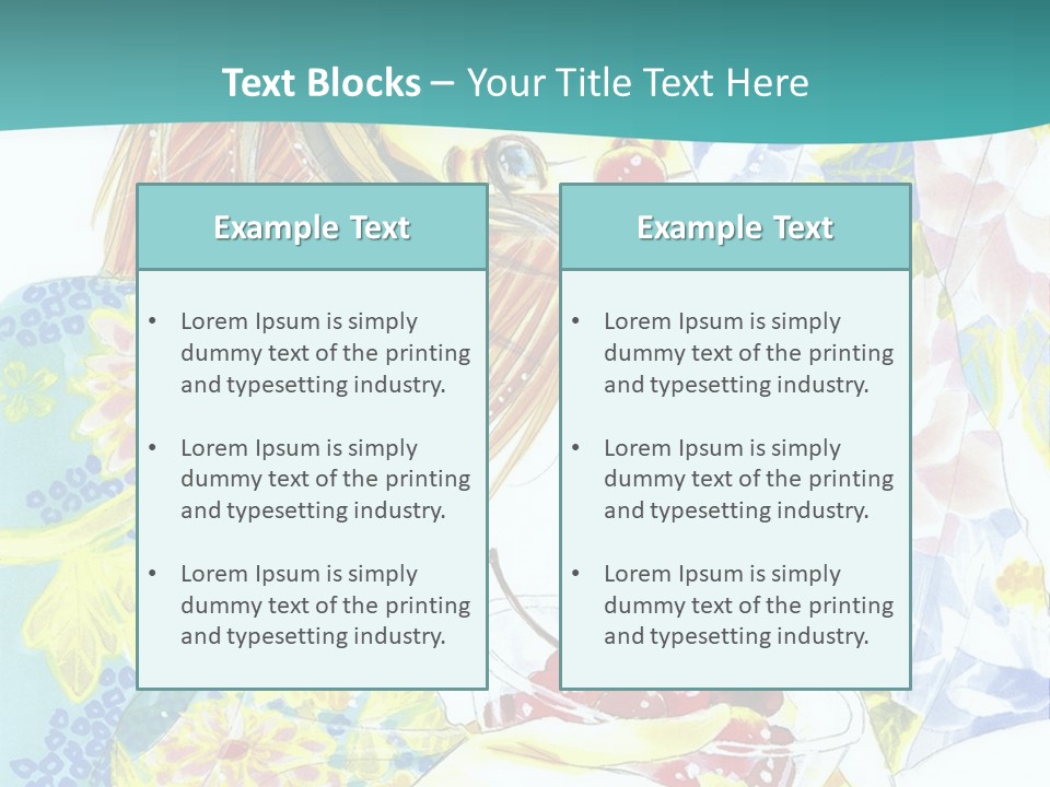 A Woman Eating A Piece Of Cake With Cherries On It PowerPoint Template