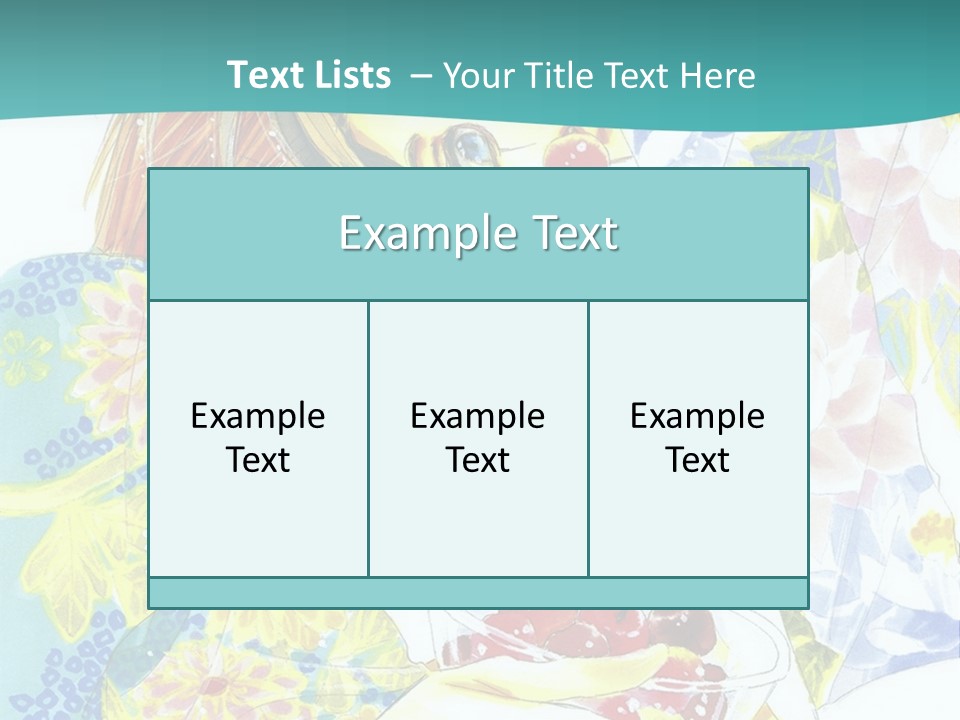 A Woman Eating A Piece Of Cake With Cherries On It PowerPoint Template