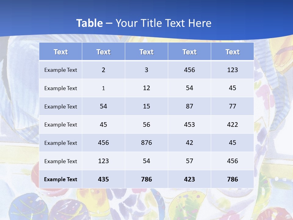 A Couple Of Anime Characters In Front Of A Blue Background PowerPoint Template