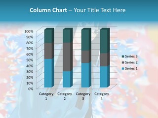 A Woman With Long Black Hair Standing In Front Of A Colorful Background PowerPoint Template