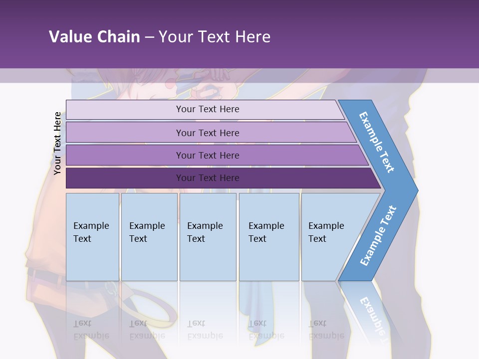 A Couple Of People That Are Standing Next To Each Other PowerPoint Template
