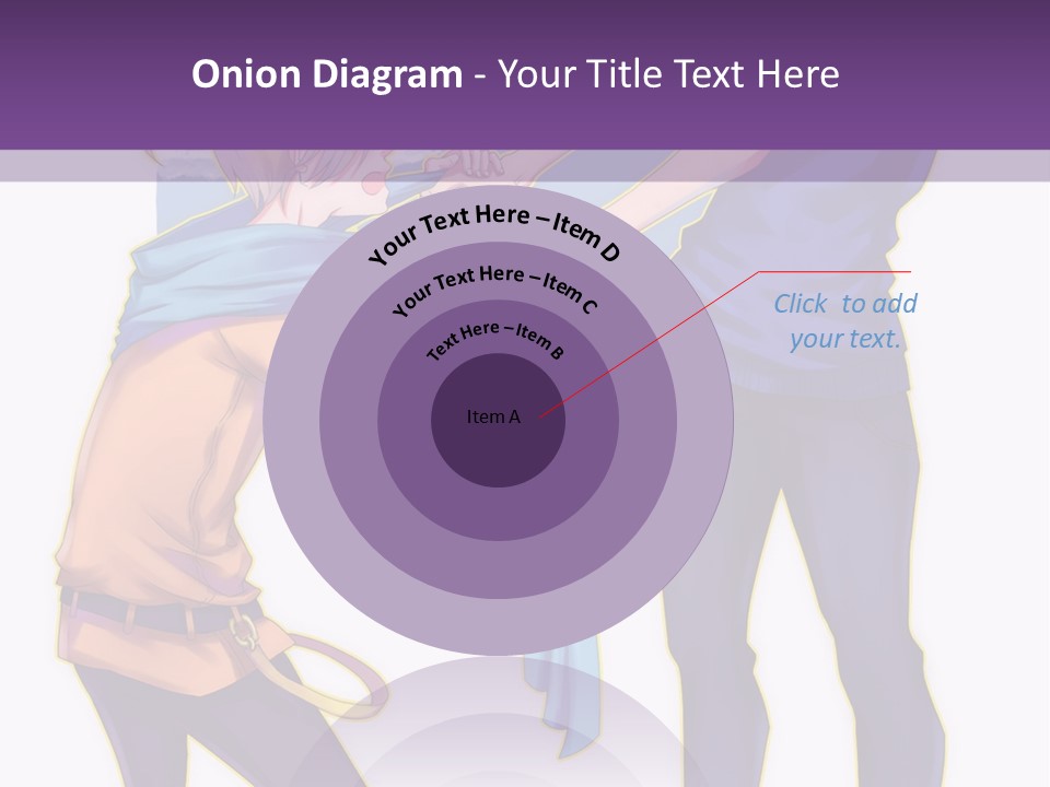A Couple Of People That Are Standing Next To Each Other PowerPoint Template