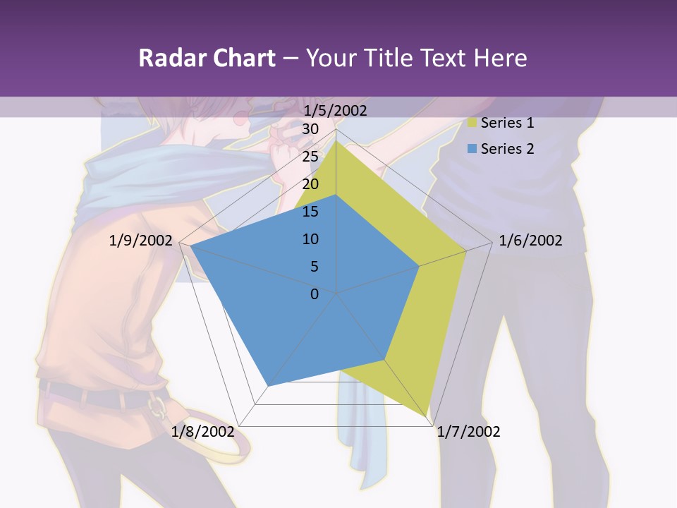 A Couple Of People That Are Standing Next To Each Other PowerPoint Template
