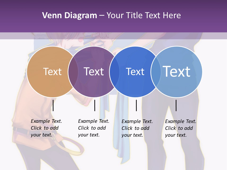 A Couple Of People That Are Standing Next To Each Other PowerPoint Template