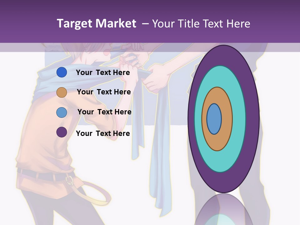 A Couple Of People That Are Standing Next To Each Other PowerPoint Template