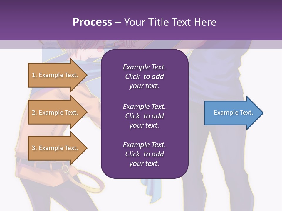 A Couple Of People That Are Standing Next To Each Other PowerPoint Template