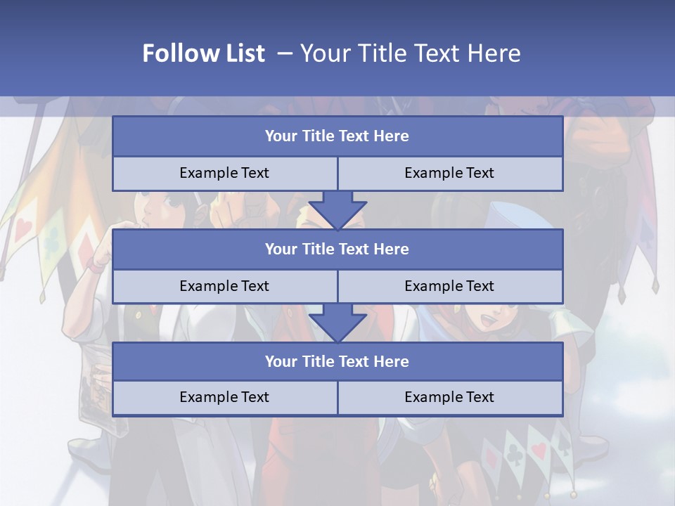 A Group Of People Standing Next To Each Other PowerPoint Template