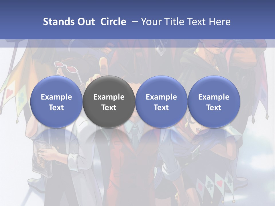 A Group Of People Standing Next To Each Other PowerPoint Template