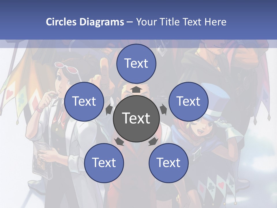 A Group Of People Standing Next To Each Other PowerPoint Template