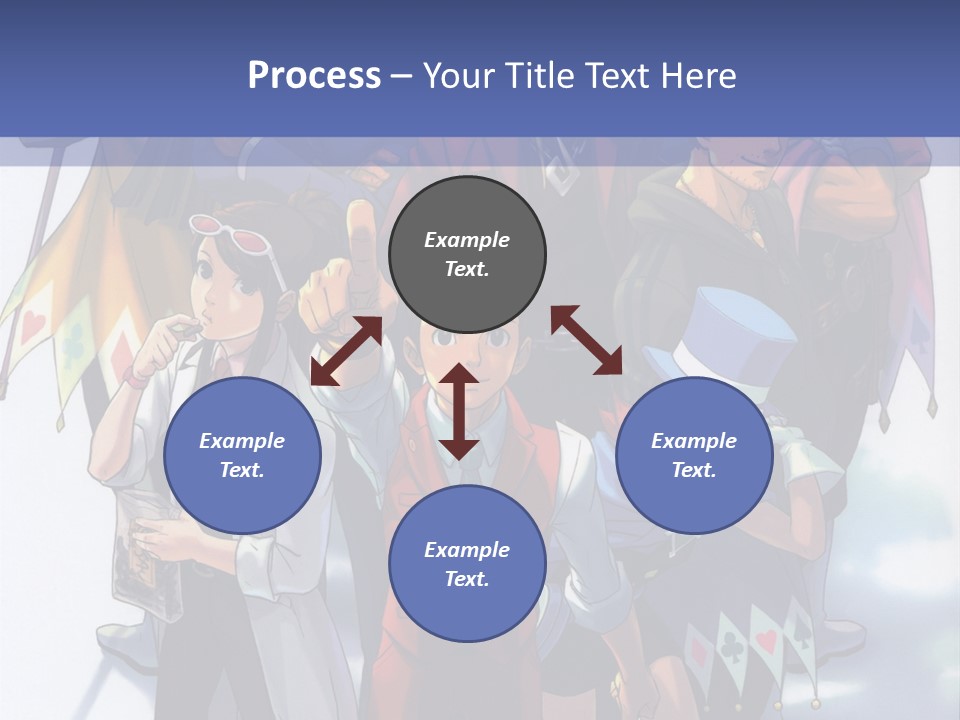 A Group Of People Standing Next To Each Other PowerPoint Template
