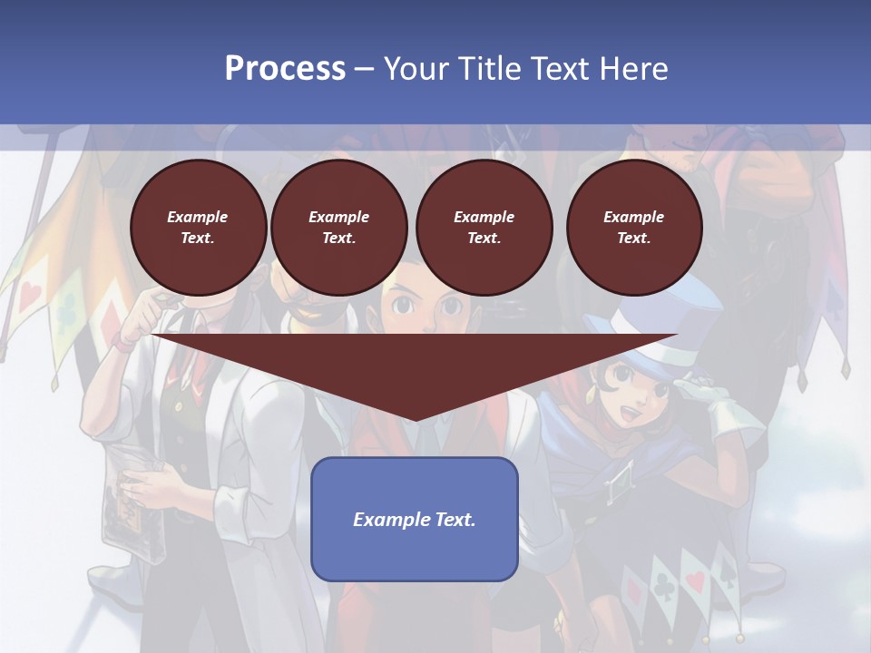 A Group Of People Standing Next To Each Other PowerPoint Template