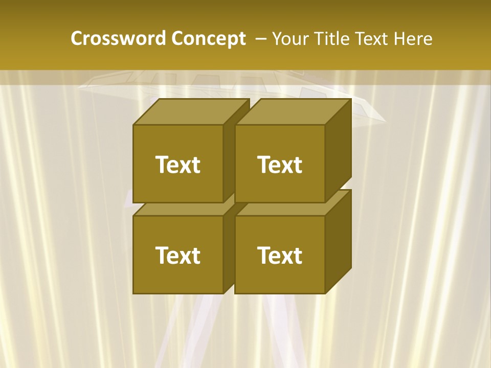 A Yellow Background With A Picture Of A Person Holding A Sword PowerPoint Template