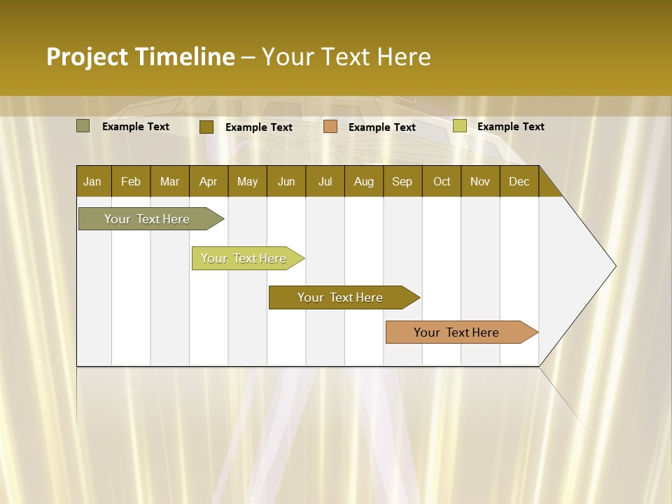 A Yellow Background With A Picture Of A Person Holding A Sword PowerPoint Template