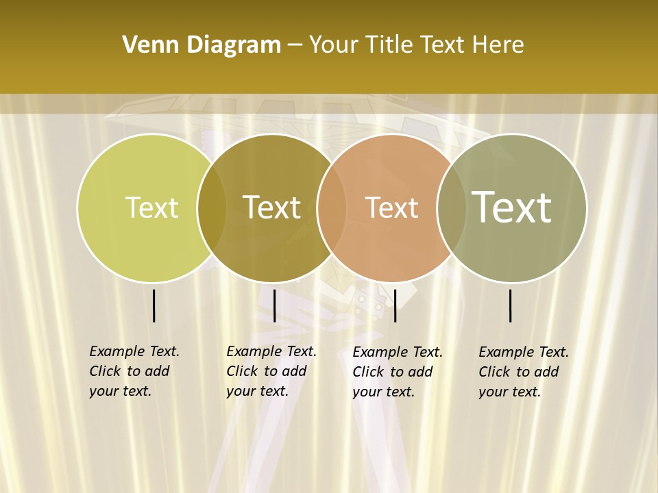 A Yellow Background With A Picture Of A Person Holding A Sword PowerPoint Template