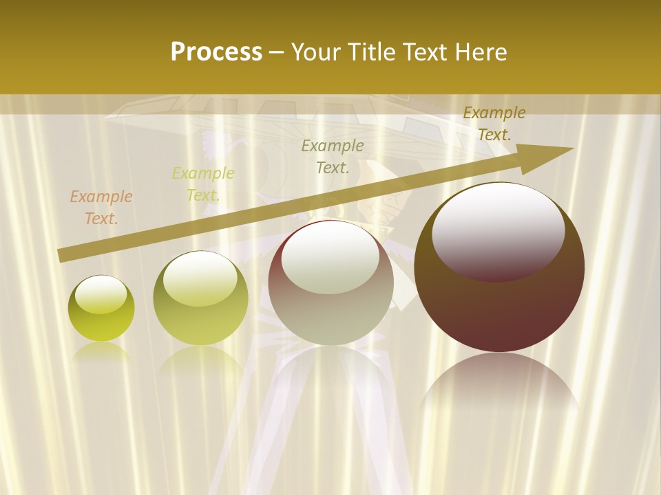 A Yellow Background With A Picture Of A Person Holding A Sword PowerPoint Template