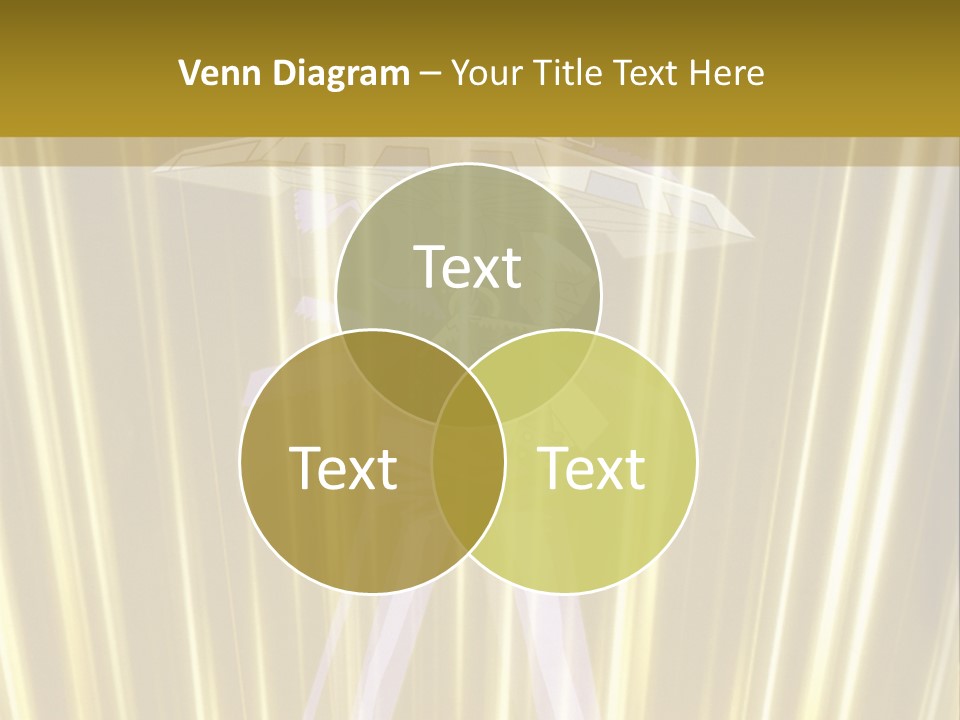 A Yellow Background With A Picture Of A Person Holding A Sword PowerPoint Template