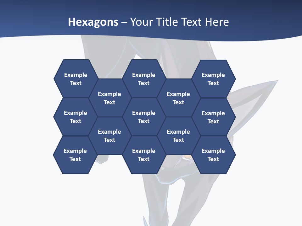 A Black Cat With Yellow Eyes Is In The Air PowerPoint Template