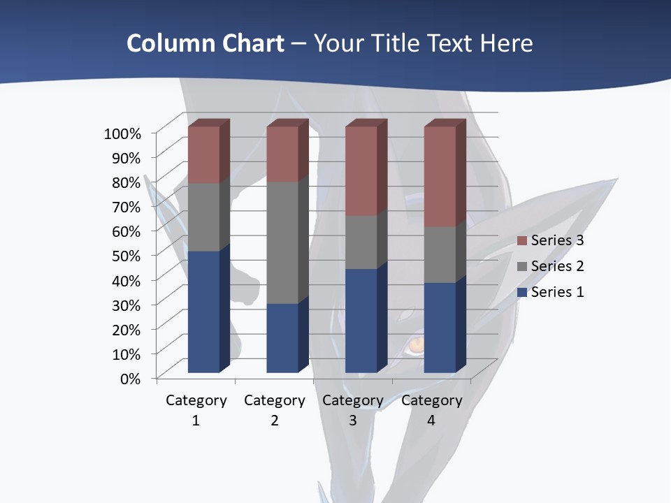 A Black Cat With Yellow Eyes Is In The Air PowerPoint Template
