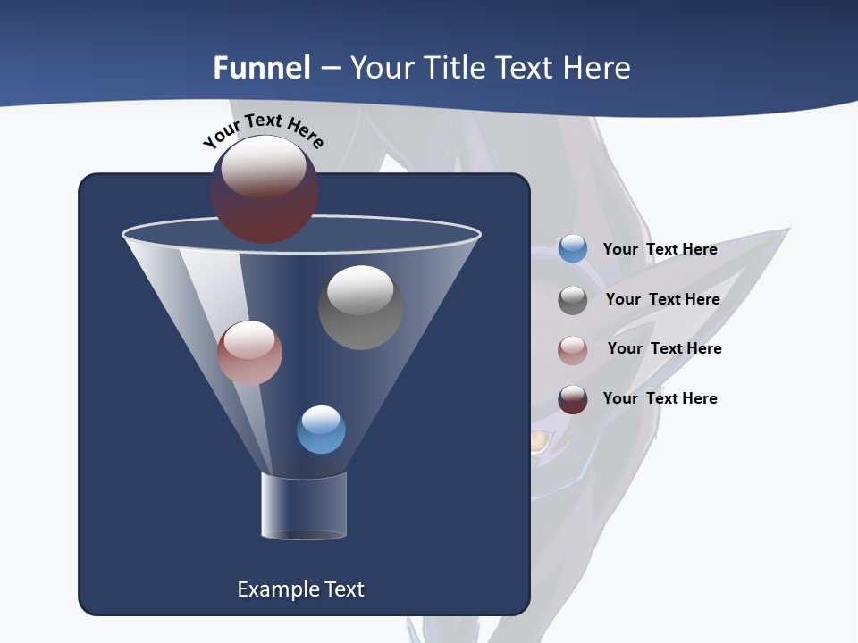 A Black Cat With Yellow Eyes Is In The Air PowerPoint Template