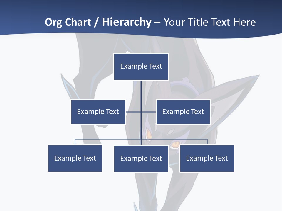 A Black Cat With Yellow Eyes Is In The Air PowerPoint Template