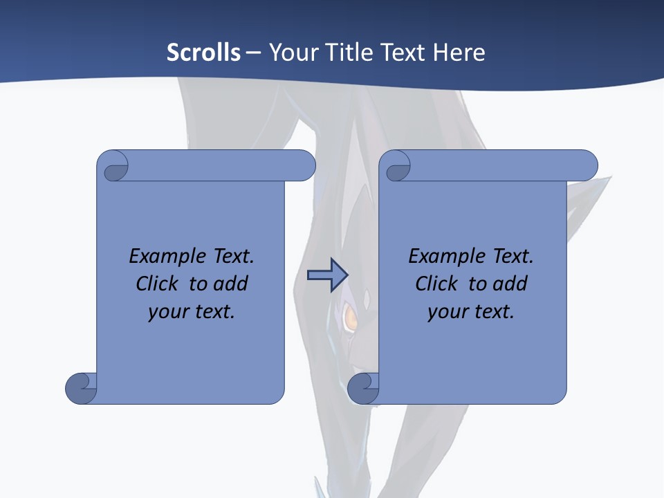 A Black Cat With Yellow Eyes Is In The Air PowerPoint Template