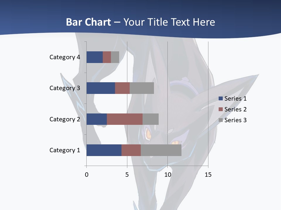 A Black Cat With Yellow Eyes Is In The Air PowerPoint Template