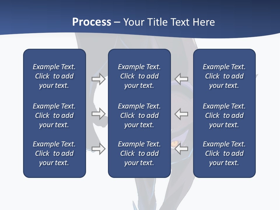 A Black Cat With Yellow Eyes Is In The Air PowerPoint Template
