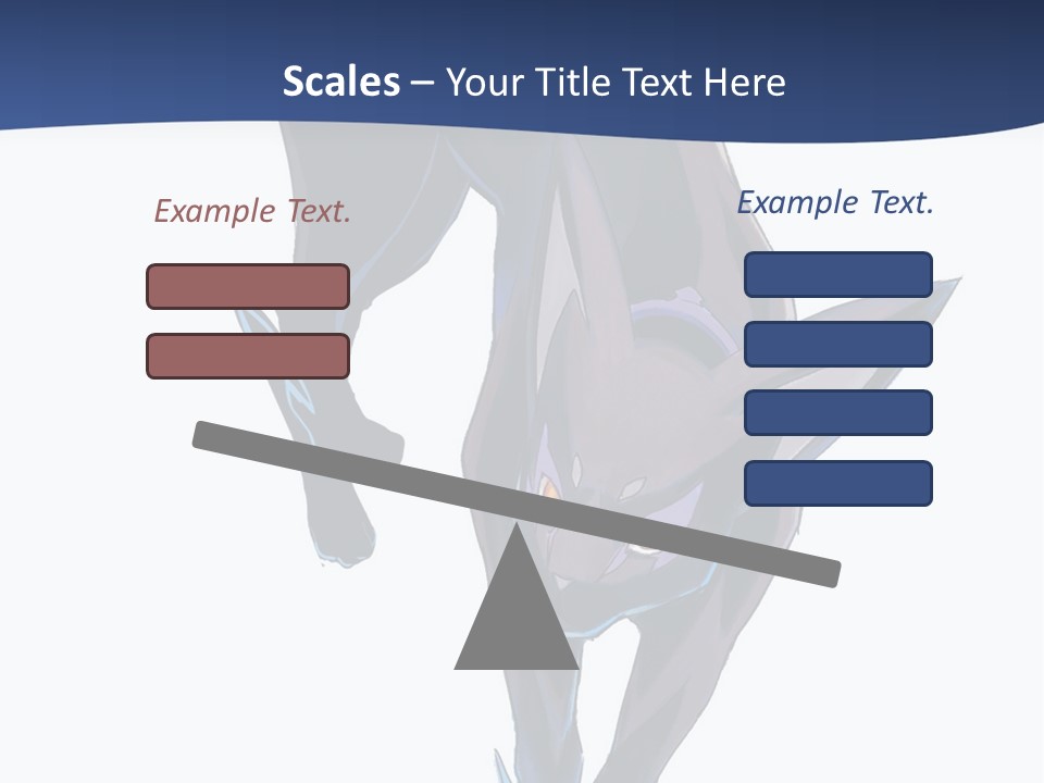 A Black Cat With Yellow Eyes Is In The Air PowerPoint Template