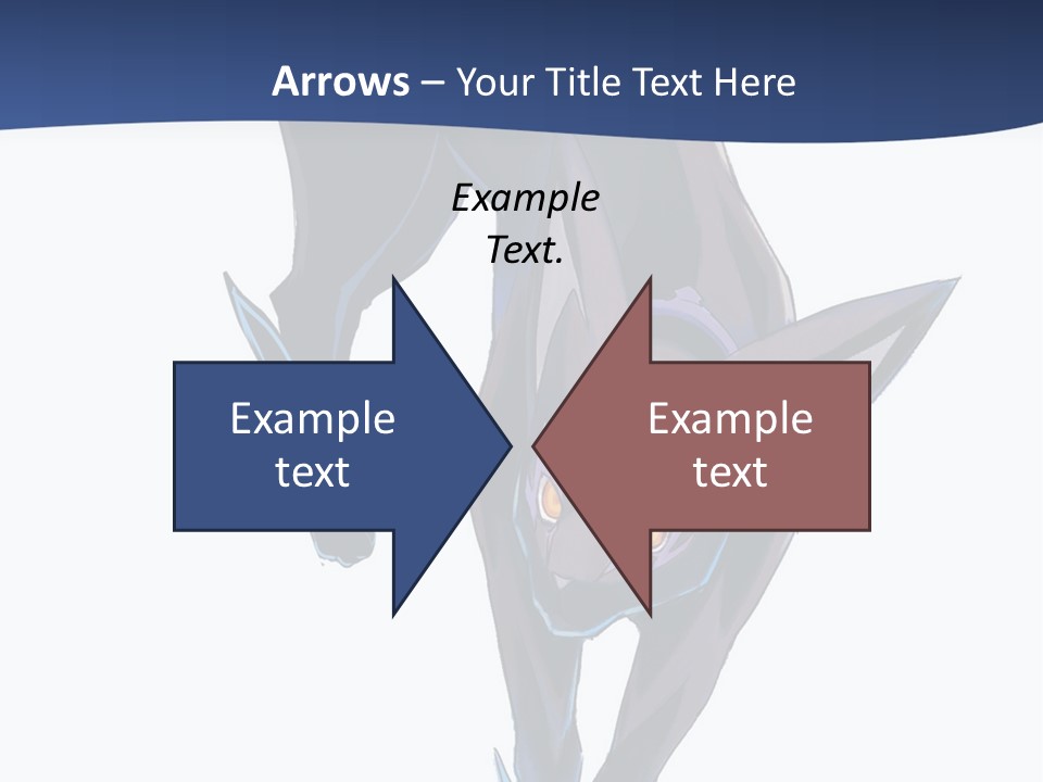 A Black Cat With Yellow Eyes Is In The Air PowerPoint Template