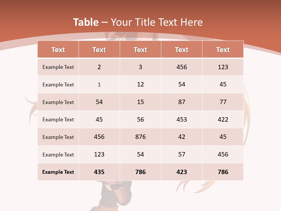 A Woman With Long Blonde Hair Is Holding A Sword PowerPoint Template