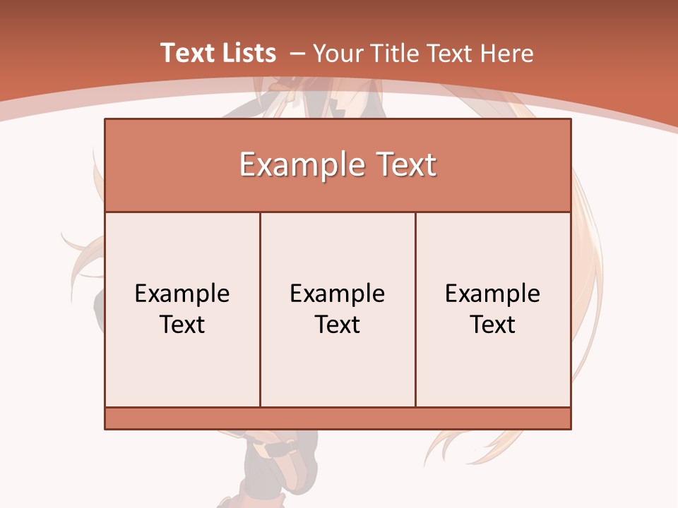 A Woman With Long Blonde Hair Is Holding A Sword PowerPoint Template