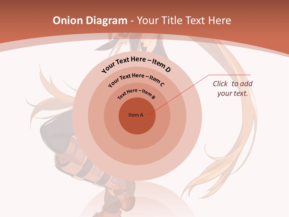 A Woman With Long Blonde Hair Is Holding A Sword PowerPoint Template