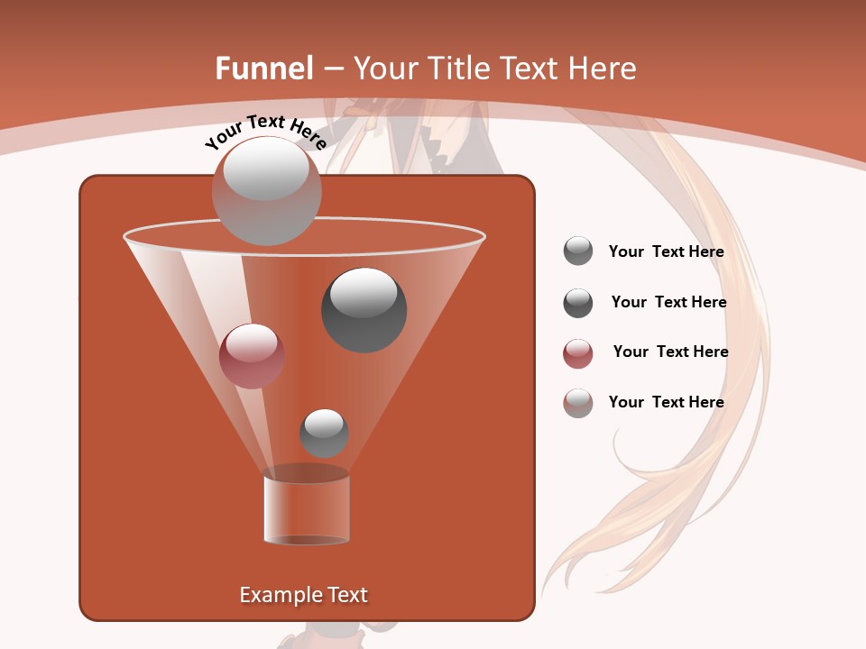 A Woman With Long Blonde Hair Is Holding A Sword PowerPoint Template