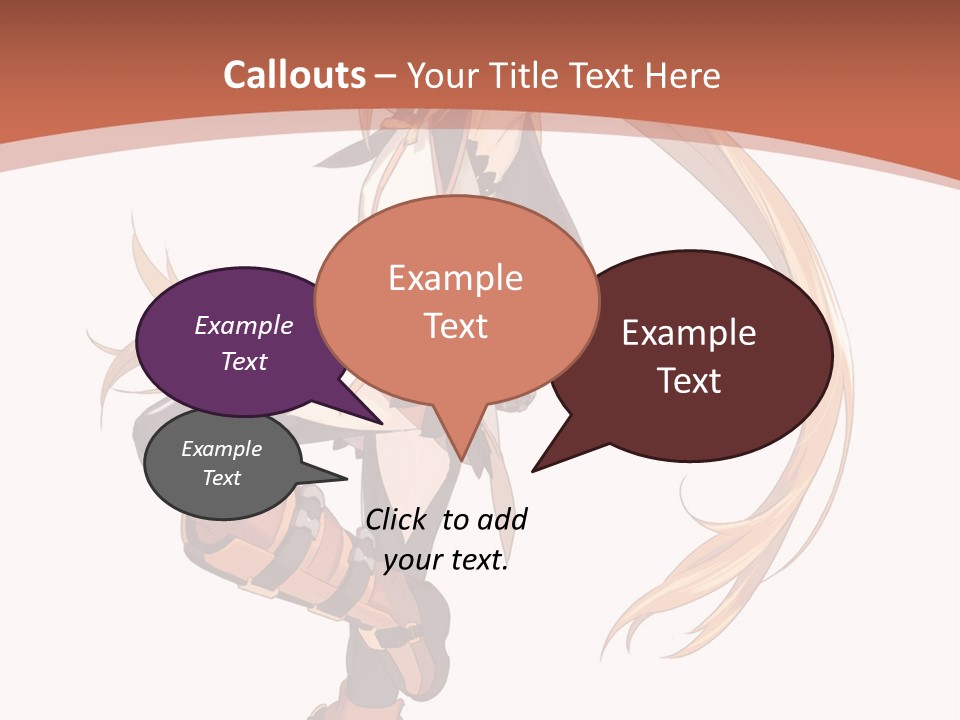 A Woman With Long Blonde Hair Is Holding A Sword PowerPoint Template