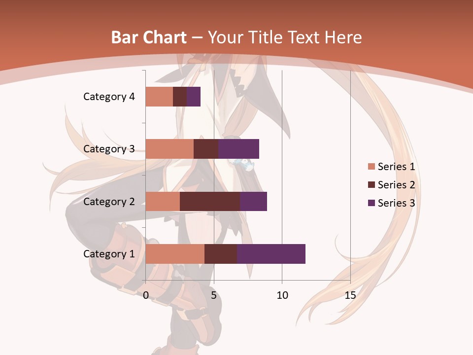 A Woman With Long Blonde Hair Is Holding A Sword PowerPoint Template