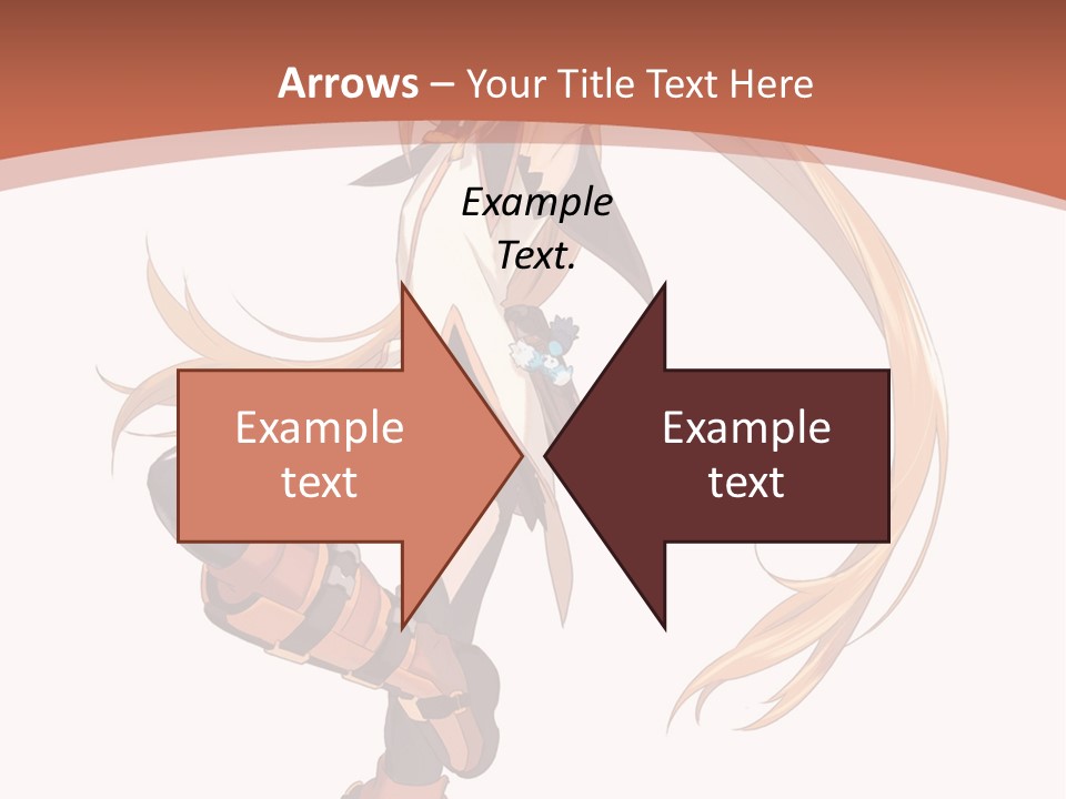 A Woman With Long Blonde Hair Is Holding A Sword PowerPoint Template