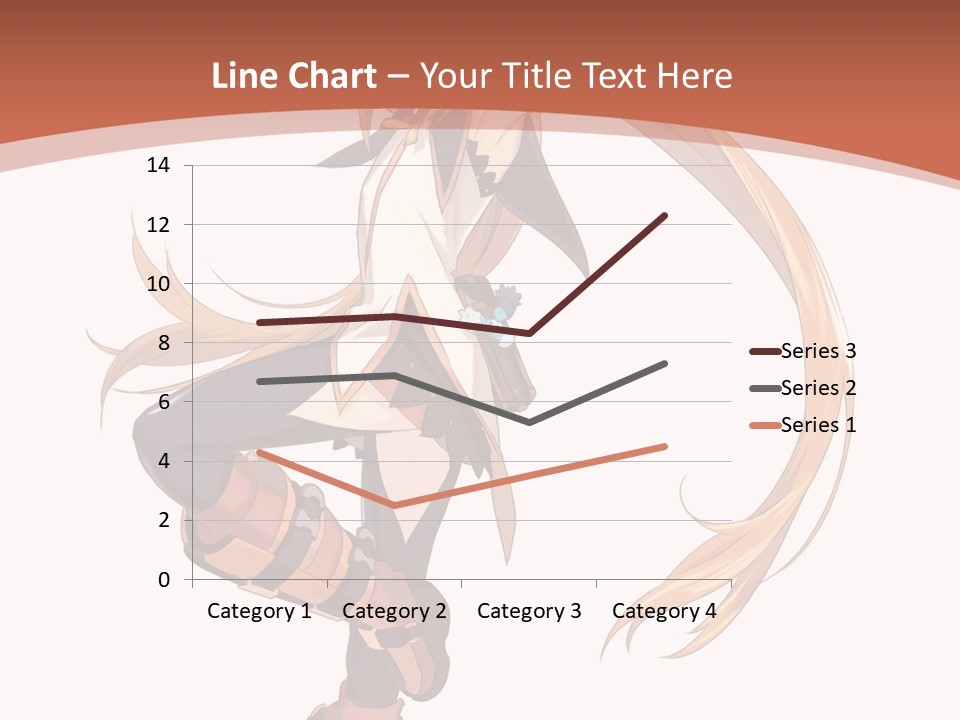 A Woman With Long Blonde Hair Is Holding A Sword PowerPoint Template