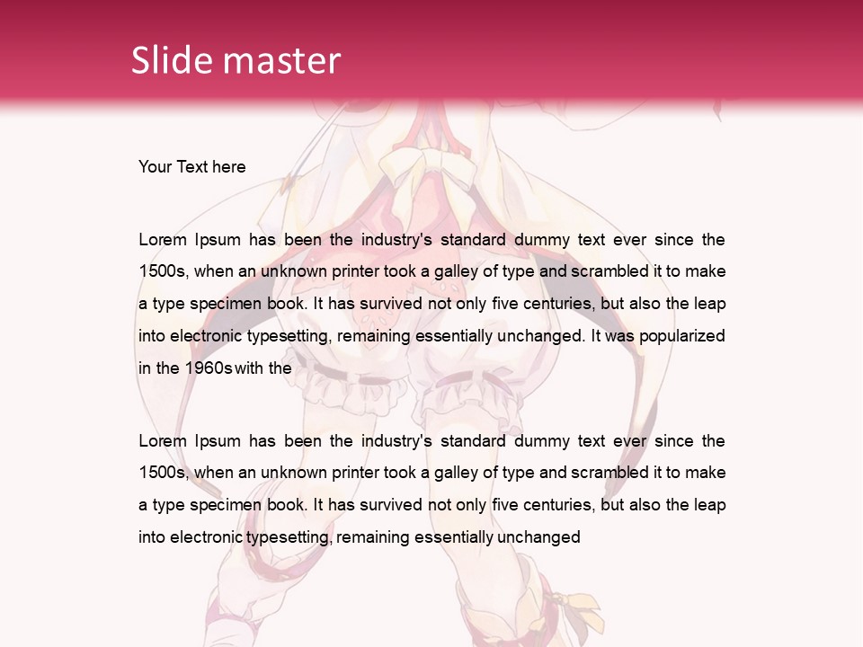 A Woman In A White Dress Holding A Sword PowerPoint Template