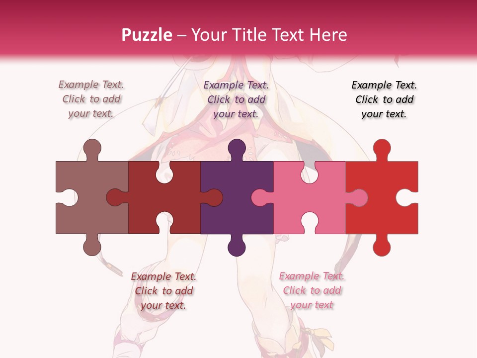 A Woman In A White Dress Holding A Sword PowerPoint Template