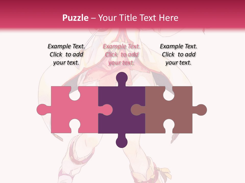 A Woman In A White Dress Holding A Sword PowerPoint Template