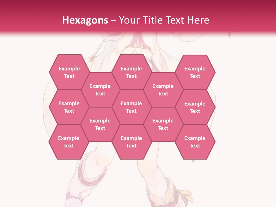 A Woman In A White Dress Holding A Sword PowerPoint Template