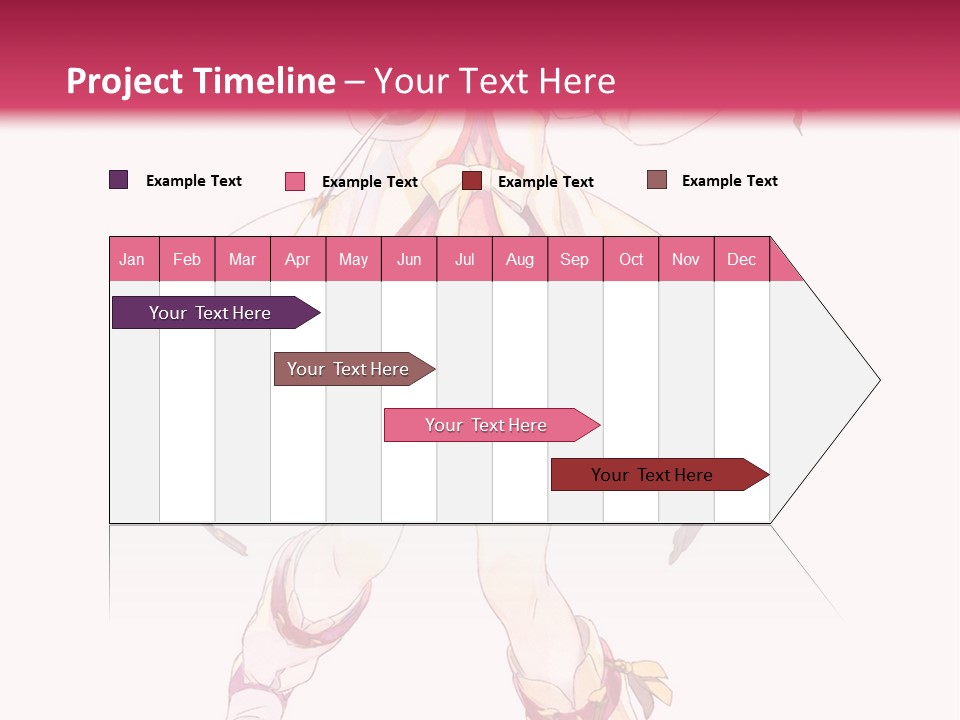 A Woman In A White Dress Holding A Sword PowerPoint Template