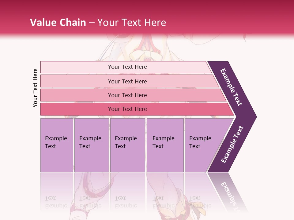 A Woman In A White Dress Holding A Sword PowerPoint Template