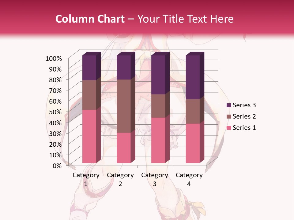 A Woman In A White Dress Holding A Sword PowerPoint Template