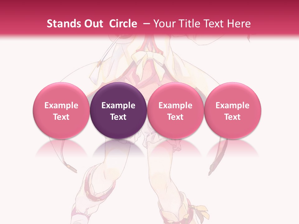 A Woman In A White Dress Holding A Sword PowerPoint Template