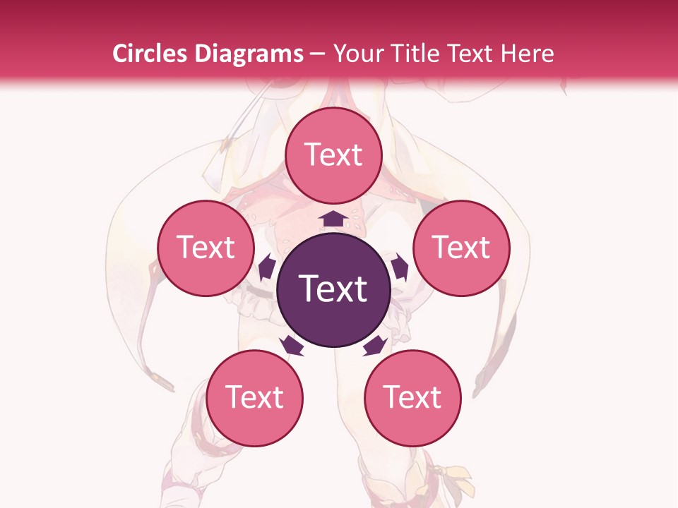 A Woman In A White Dress Holding A Sword PowerPoint Template