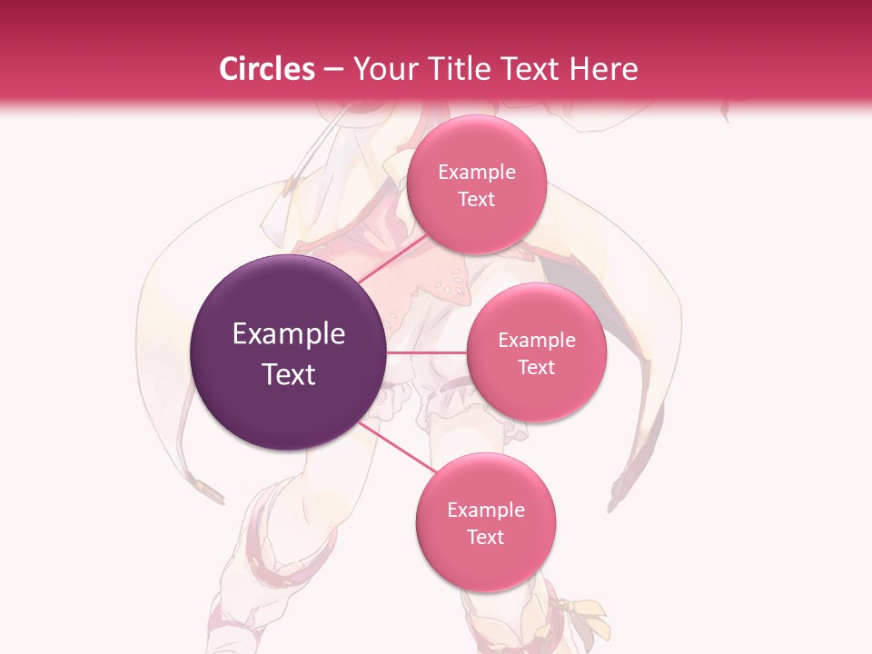 A Woman In A White Dress Holding A Sword PowerPoint Template