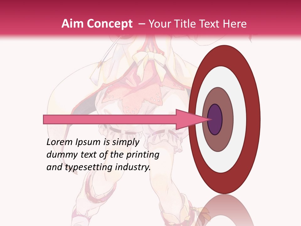 A Woman In A White Dress Holding A Sword PowerPoint Template