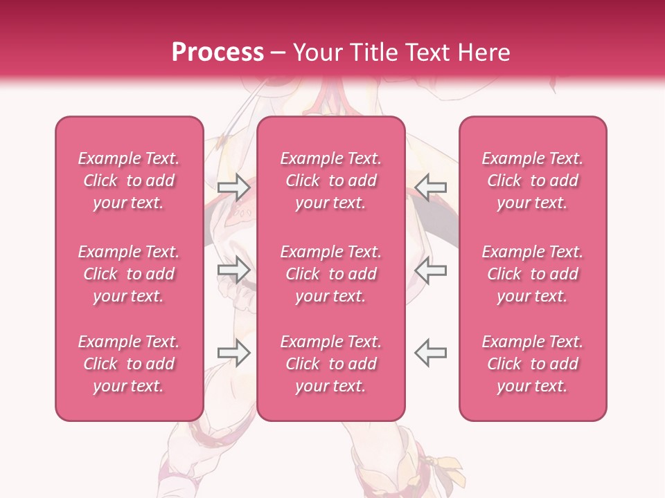 A Woman In A White Dress Holding A Sword PowerPoint Template